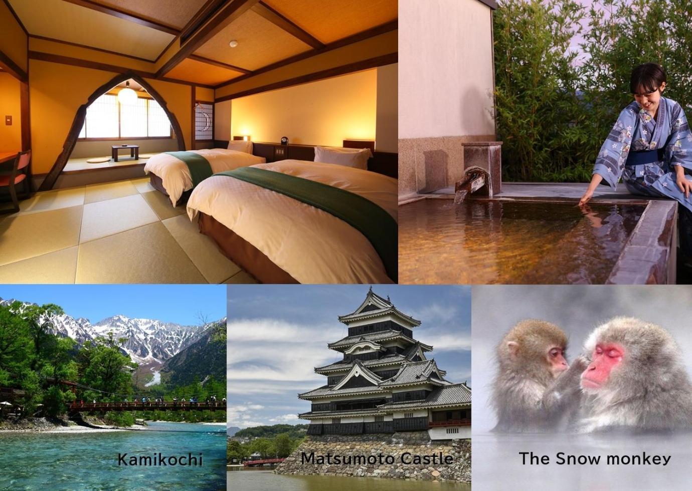 Hotel Tamanoyu Matsumoto Esterno foto